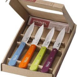 Opinel Colored Paring Knives - Set Of 4