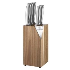 Viners 5-Piece Knife Block Set | Acacia