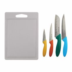 Viners Vivid Knife Set With Chopping Board | 4-Piece