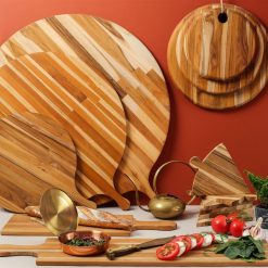 TeakHaus Lunar Boards (Set Of 3) | 15.25" X 1.75" -All-Clad Shop 09.11 specialty 6