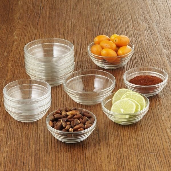 Duralex Lys Glass Bowls - 9-Piece Set Duralex Lys Glass Bowls - 9-Piece Set -All-Clad Shop