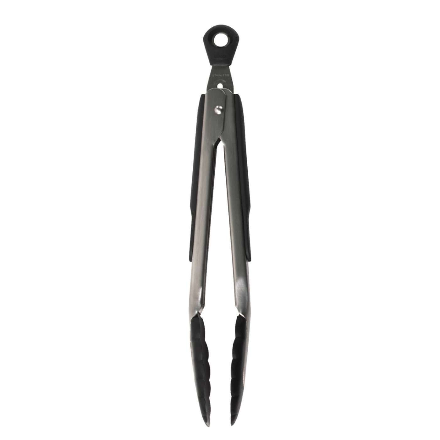OXO Good Grips Stainless Steel Tongs with Nylon Heads - 9" OXO Good Grips Stainless Steel Tongs With Nylon Heads - 9" -All-Clad Shop
