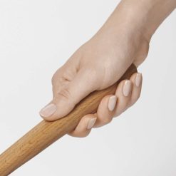 OXO Wooden Turner 6 OXO Wooden Turner -All-Clad Shop 1058020 oxo wooden turner handle closeup