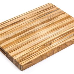 TeakHaus Edge Grain Carving Board W/Hand Grip (Rectangle) | 20" X 15" X 1.5" -All-Clad Shop 106.3 traditional