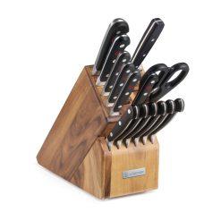 Wusthof Cutlery Wusthof Classic 15-Piece Block Set | Acacia