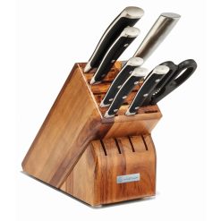 Wusthof Cutlery Wusthof Classic Ikon 8-Piece Knife Block Set | Acacia