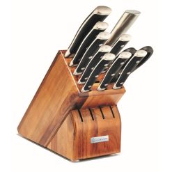 Wusthof Cutlery Wusthof Classic Ikon 11-Piece Knife Block Set | Acacia