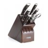 Wusthof Cutlery Wusthof Ikon Blackwood 7-Piece Knife Block Set -All-Clad Shop 1090570701 ik 7pc block set
