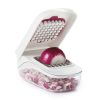 OXO Vegetable Chopper With Easy-Pour Opening -All-Clad Shop 11122600 oxo vegetable chopper with easy pour opening 2