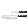 Wusthof Cutlery Wusthof Classic 2-Piece Asian Knife Set | Santoku & Paring 2 Wusthof Cutlery Wusthof Classic 2-Piece Asian Knife Set | Santoku & Paring -All-Clad Shop 1120160201 2pc asian cooks set