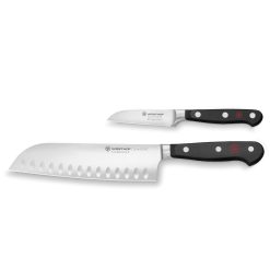 Wusthof Cutlery Wusthof Classic 2-Piece Asian Knife Set | Santoku & Paring