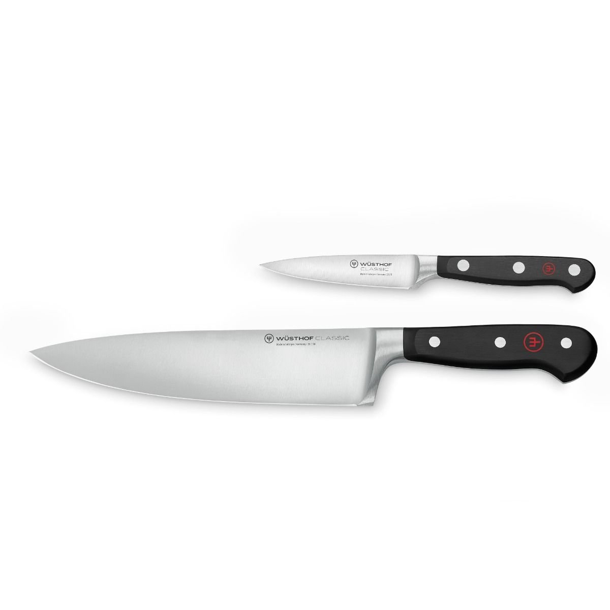 Wusthof Classic 2-Piece Starter Knife Set | Cook's & Paring Wusthof Cutlery Wusthof Classic 2-Piece Starter Knife Set | Cook's & Paring -All-Clad Shop 1120160206 2pc starter set