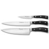Wusthof Cutlery Wusthof Classic Ikon 3-Piece Chef's Knife Set -All-Clad Shop 1120360301 3pc cooks set 1