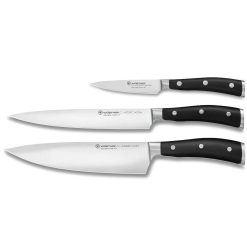 Wusthof Cutlery Wusthof Classic Ikon 3-Piece Chef's Knife Set