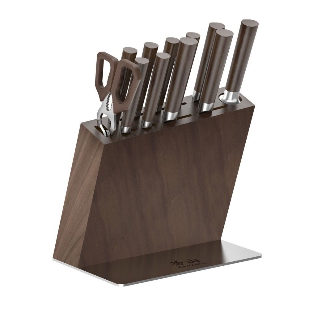 Cangshan Cutlery Haku Series 12-Piece Knife Block Set Cangshan Cutlery Haku Series 12-Piece Knife Block Set -All-Clad Shop 12pieceblockonly