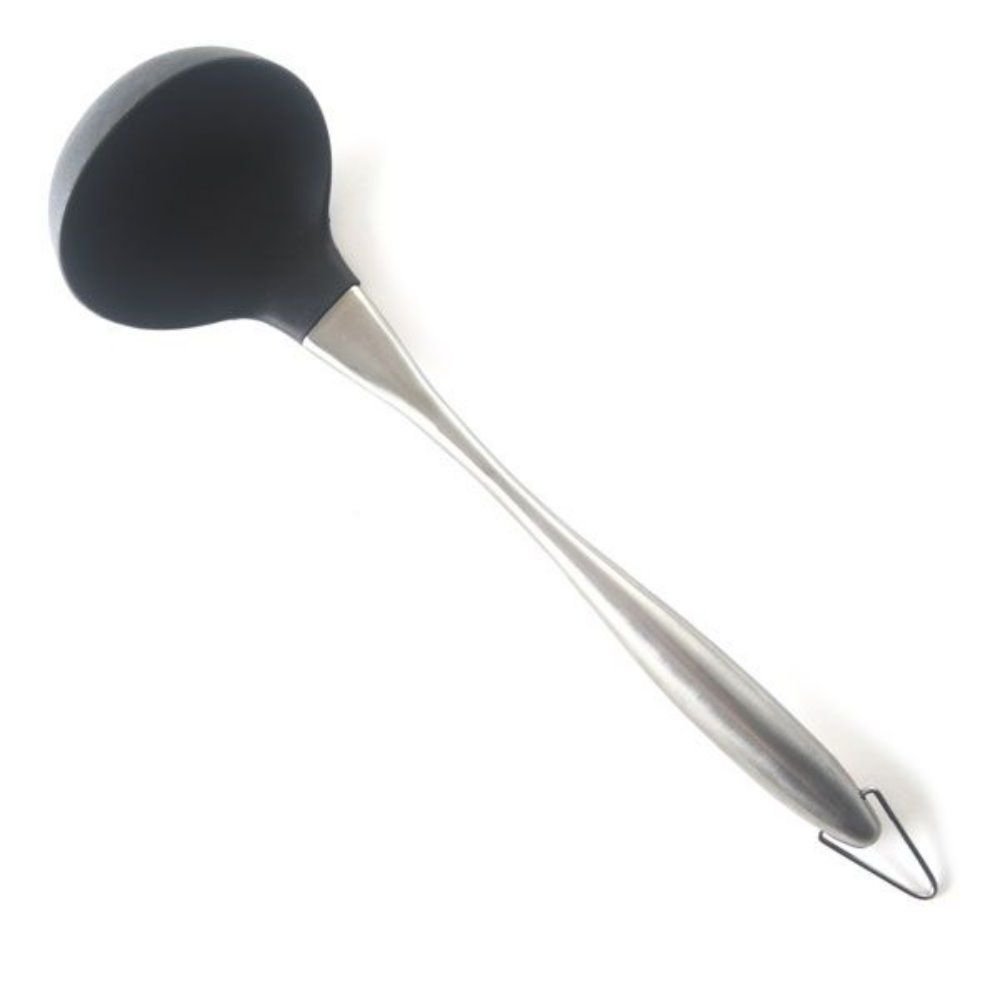Norpro Stainless Steel and Silicone | Soup Ladle Norpro Stainless Steel And Silicone | Soup Ladle -All-Clad Shop 1330w
