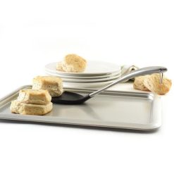 Norpro Stainless Steel And Silicone | Wide Solid Turner -All-Clad Shop 1334 liftingbiscuitsw