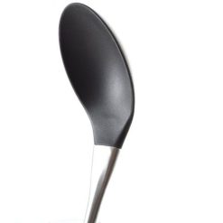 Norpro Stainless Steel And Silicone | Solid Spoon -All-Clad Shop 1335 siliconeheadw