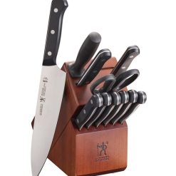 J.A. Henckels International Solution 12-Piece Knife Block Set