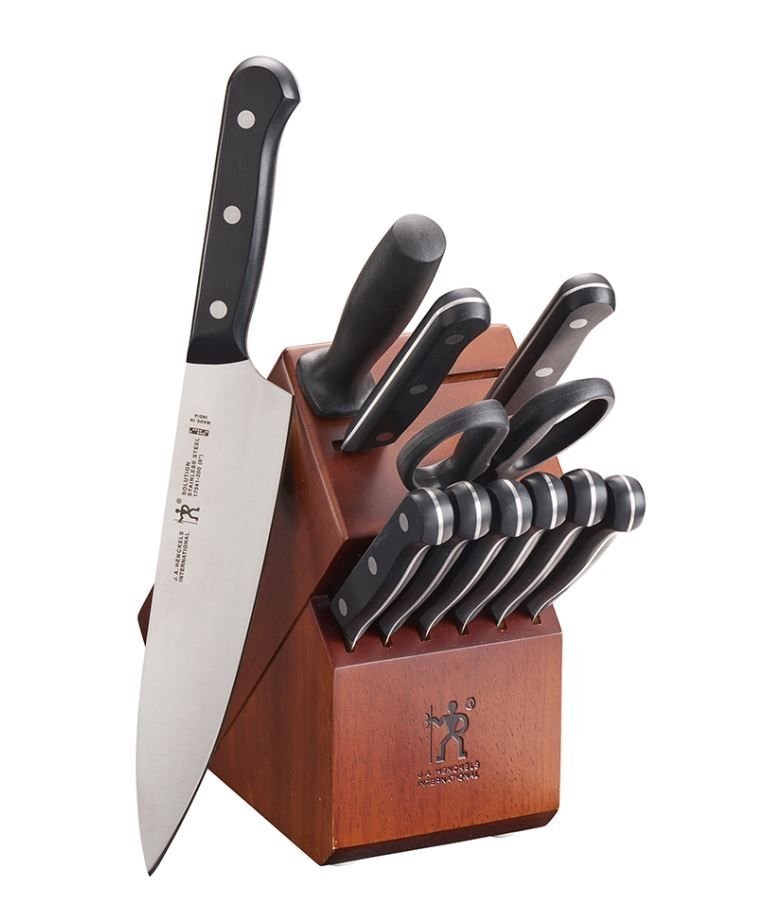 J.A. Henckels International Solution 12-Piece Knife Block Set J.A. Henckels International Solution 12-Piece Knife Block Set -All-Clad Shop 17550 000 zwilling hi solution 12 piece knife block set 2