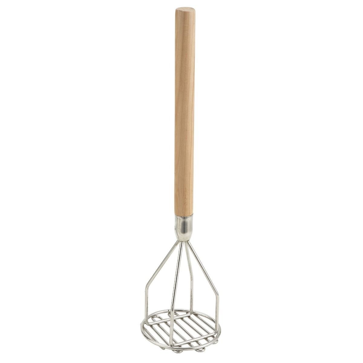Winco 4" x 18" Round Potato Masher Winco 4" X 18" Round Potato Masher -All-Clad Shop 1 1
