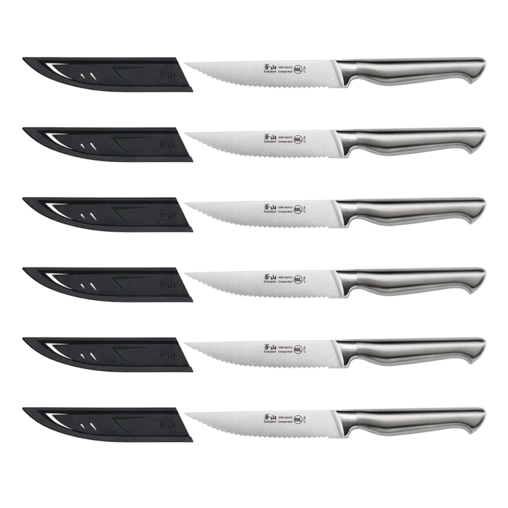 Cangshan Cutlery Sanford Series 6-Piece Steak Knife Set Cangshan Cutlery Sanford Series 6-Piece Steak Knife Set -All-Clad Shop 1 2929cbb3 775d 438e b2c6