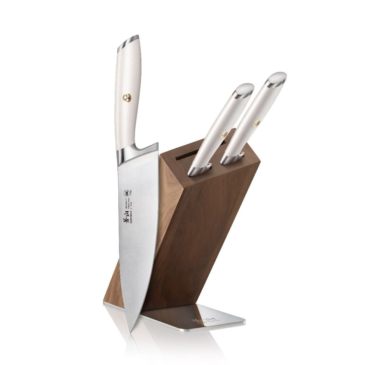 Cangshan Cutlery L1 Series 4-Piece Knife Block Set Cangshan Cutlery L1 Series 4-Piece Knife Block Set -All-Clad Shop 1 2 3