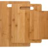 Totally Bamboo All-Natural Bamboo 3-Piece Cutting Board Set -All-Clad Shop 20 7920 totally bamboo board 3 piece set