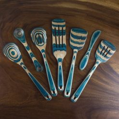 Totally Bamboo Baltique® 7-Piece Cooking Utensil Set | Mykonos -All-Clad Shop 20 9530 mykonoscollection