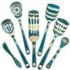 Totally Bamboo Baltique® 7-Piece Cooking Utensil Set | Mykonos -All-Clad Shop 20 9636mykonos 7pcset bs1