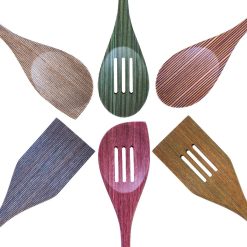 Totally Bamboo Baltique® 6-Piece Cooking Utensil Set | Costa Nova -All-Clad Shop 20 9911 3 1
