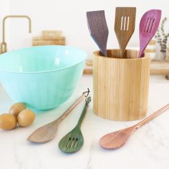 Totally Bamboo Baltique® 6-Piece Cooking Utensil Set | Costa Nova -All-Clad Shop 20 9911 6 1