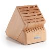 Wusthof Cutlery Wusthof 25-Slot Mega Knife Block | Natural 2 Wusthof Cutlery Wusthof 25-Slot Mega Knife Block | Natural -All-Clad Shop 2099602502 25 slot block