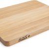 John Boos Chop N Slice Cutting Board 20"x15"x1.25" Maple 2 John Boos Chop N Slice Cutting Board 20"x15"x1.25" Maple -All-Clad Shop 214 1