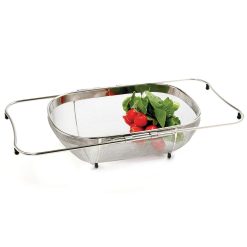 Norpro Colander Stainless Steel Expandable With Rubber Feet -All-Clad Shop 2158f