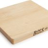 John Boos Chop N Slice Cutting Board 10"x10"x1" Maple -All-Clad Shop 215 1