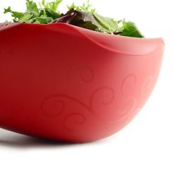 Norpro Serving Bowl With Strainer 3 Norpro Serving Bowl With Strainer -All-Clad Shop 2176 closeup patternw