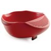 Norpro Serving Bowl With Strainer 1 Norpro Serving Bowl With Strainer -All-Clad Shop 2176w