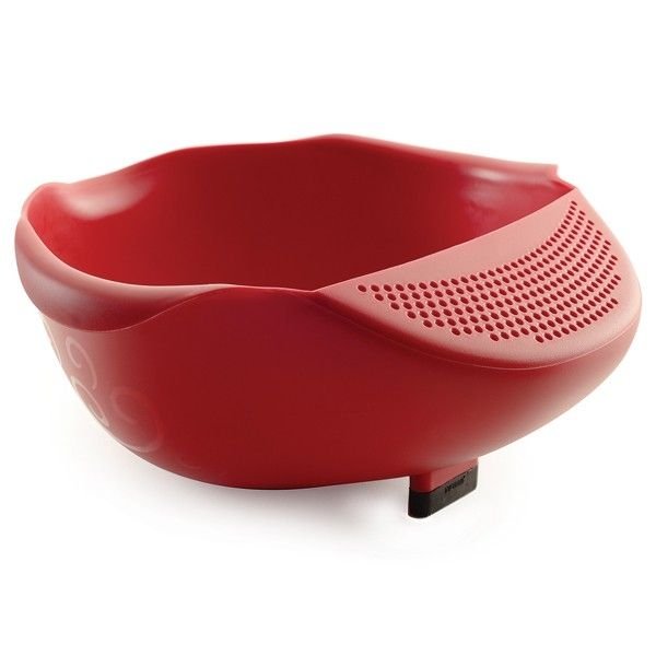 Serving Bowl with Strainer Norpro Serving Bowl With Strainer -All-Clad Shop 2176w