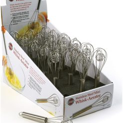 Norpro 2-in-1 Mini Aerator Whisk (7.25") -All-Clad Shop 2349dwitem compressed