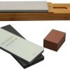 Zwilling J.A. Henckels EUROLINE By Bob Kramer 6pc Carbon Steel Sharpening Stone Kit