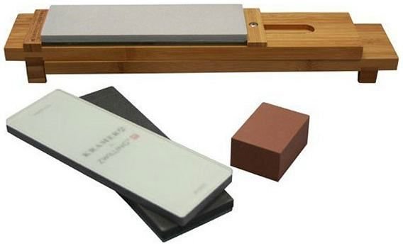 Zwilling J.A. Henckels EUROLINE by Bob Kramer 6pc Carbon Steel Sharpening Stone Kit Zwilling J.A. Henckels EUROLINE By Bob Kramer 6pc Carbon Steel Sharpening Stone Kit -All-Clad Shop 24806 compressed 1