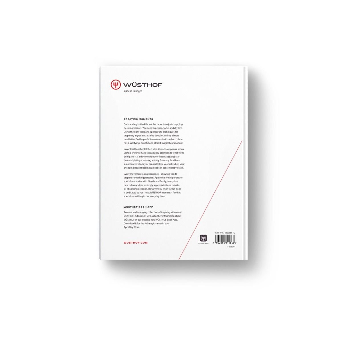 Wusthof Knives: Beyond Blades with Interactive App Wusthof Cutlery Wusthof Knives: Beyond Blades With Interactive App -All-Clad Shop 27100160 1 wusthof book back en