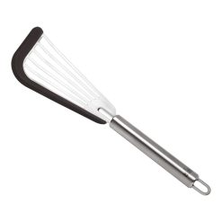 Kuhn Rikon Stainless Steel & Silicone SoftEdge Slotted Spatula - 12.5"