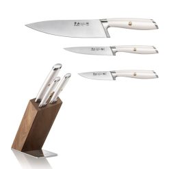 Cangshan Cutlery L1 Series 4-Piece Knife Block Set 4 Cangshan Cutlery L1 Series 4-Piece Knife Block Set -All-Clad Shop 2 1 10