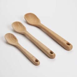 OXO 3-Piece Wooden Spoon Set -All-Clad Shop 3 piece wooden spoon set