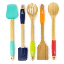 Fiesta® 5-Piece Utensil Set | Bamboo