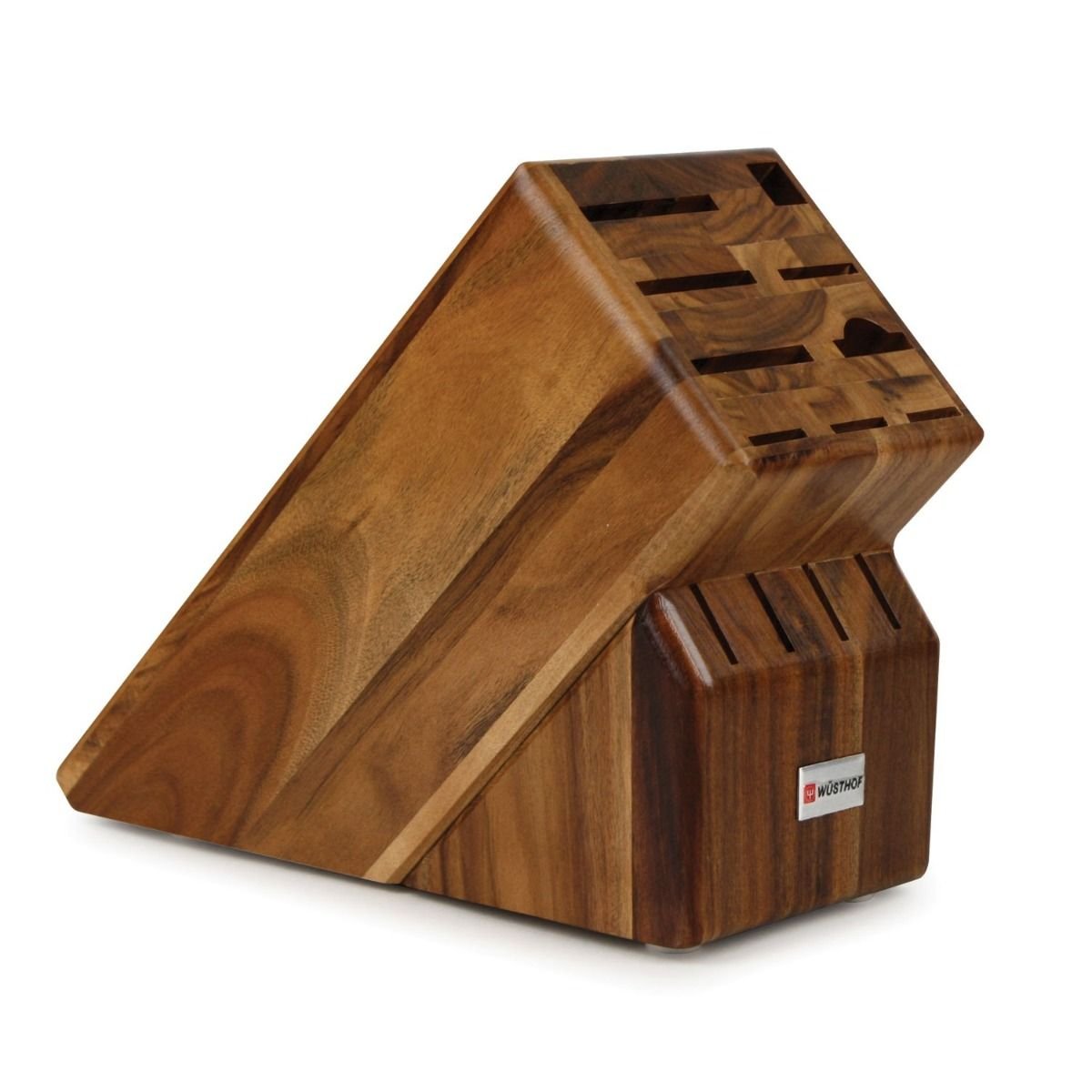 Wusthof 13-Slot Knife Block | Acacia Wusthof Cutlery Wusthof 13-Slot Knife Block | Acacia -All-Clad Shop 35423