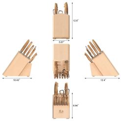 Cangshan Cutlery Oliv Series 15-Piece Knife Block Set -All-Clad Shop 3 eb47eed4 a89f 4535 b171 5d8c06