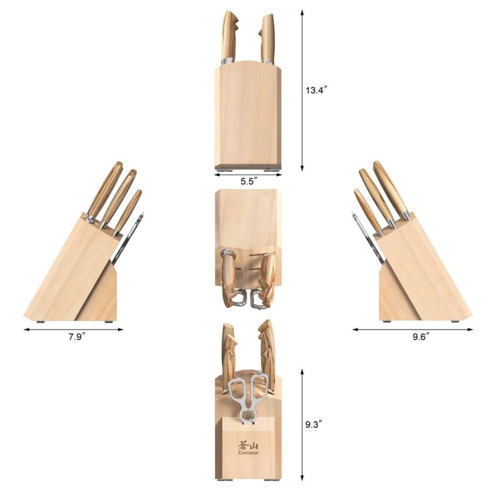 Cangshan Cutlery Oliv Series 8-Piece Knife Block Set Cangshan Cutlery Oliv Series 8-Piece Knife Block Set -All-Clad Shop 3 f272c71d 6f4f 44ac b8d1 8488c7